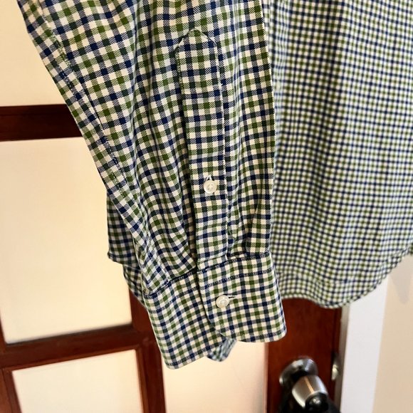 Luciano Brandi Gingham Dress Shirt - Picture 2 of 6